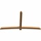Ekena Millwork Bellingham Timber Gable Bracket, Western Red Cedar, 108"W x 63"H x 3 1/2"D x 5 1/2"F, 14/12 Pitch GBW108X63X0406BEL00SWR - alternate 2